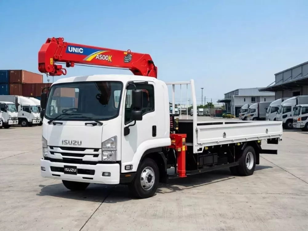 Манипулятор КМУ UNIC A500K на шасси Isuzu