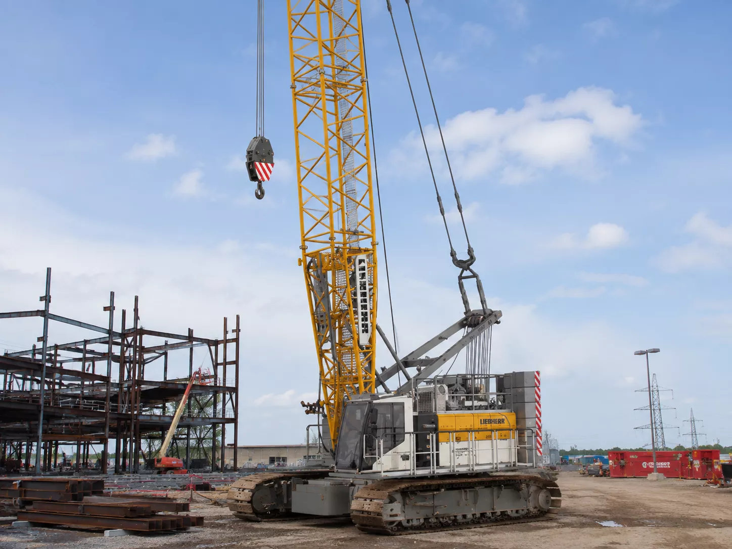 Гусеничный автокран Liebherr LR 1100.1