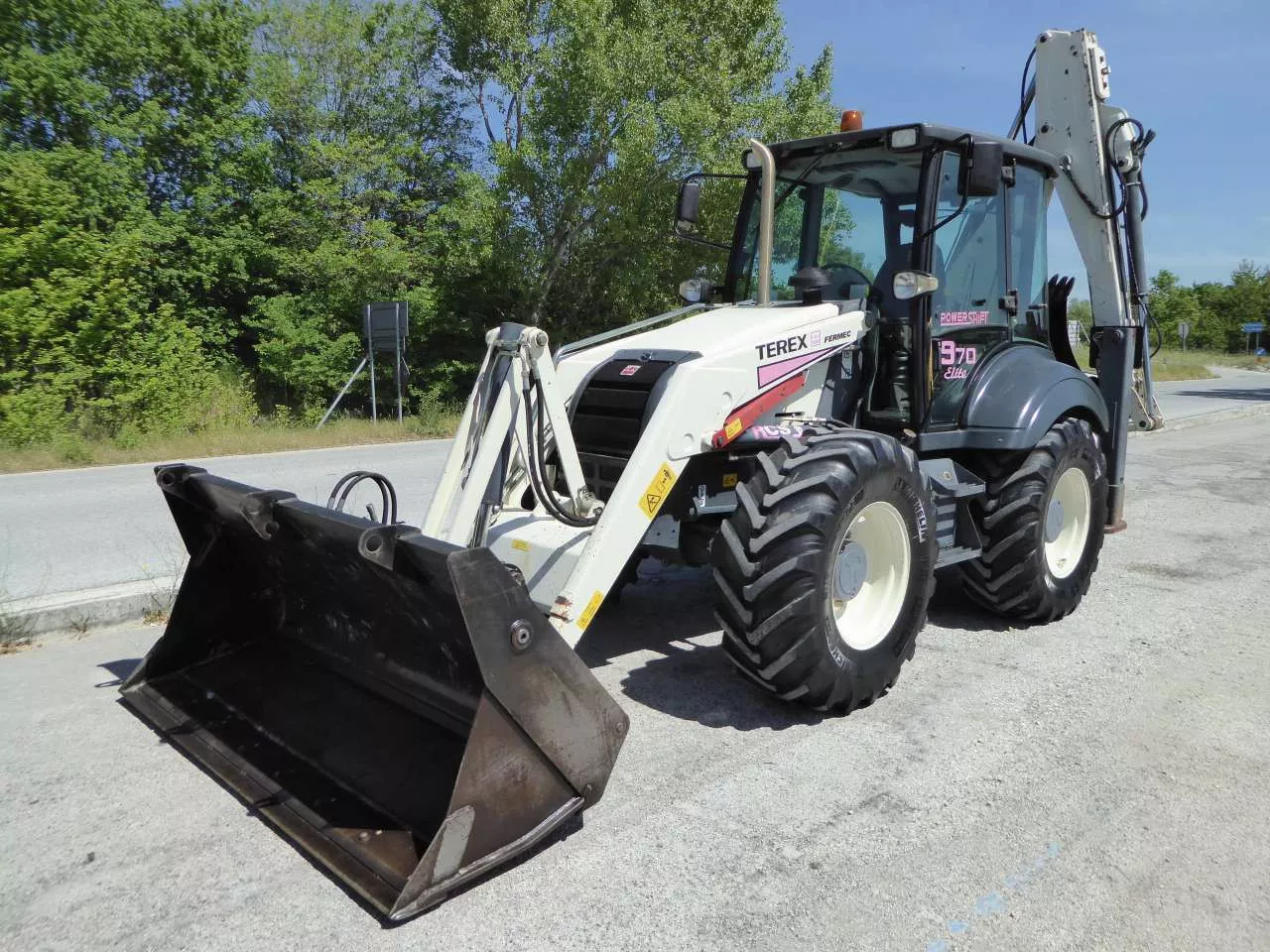Экскаватор погрузчик TEREX 970